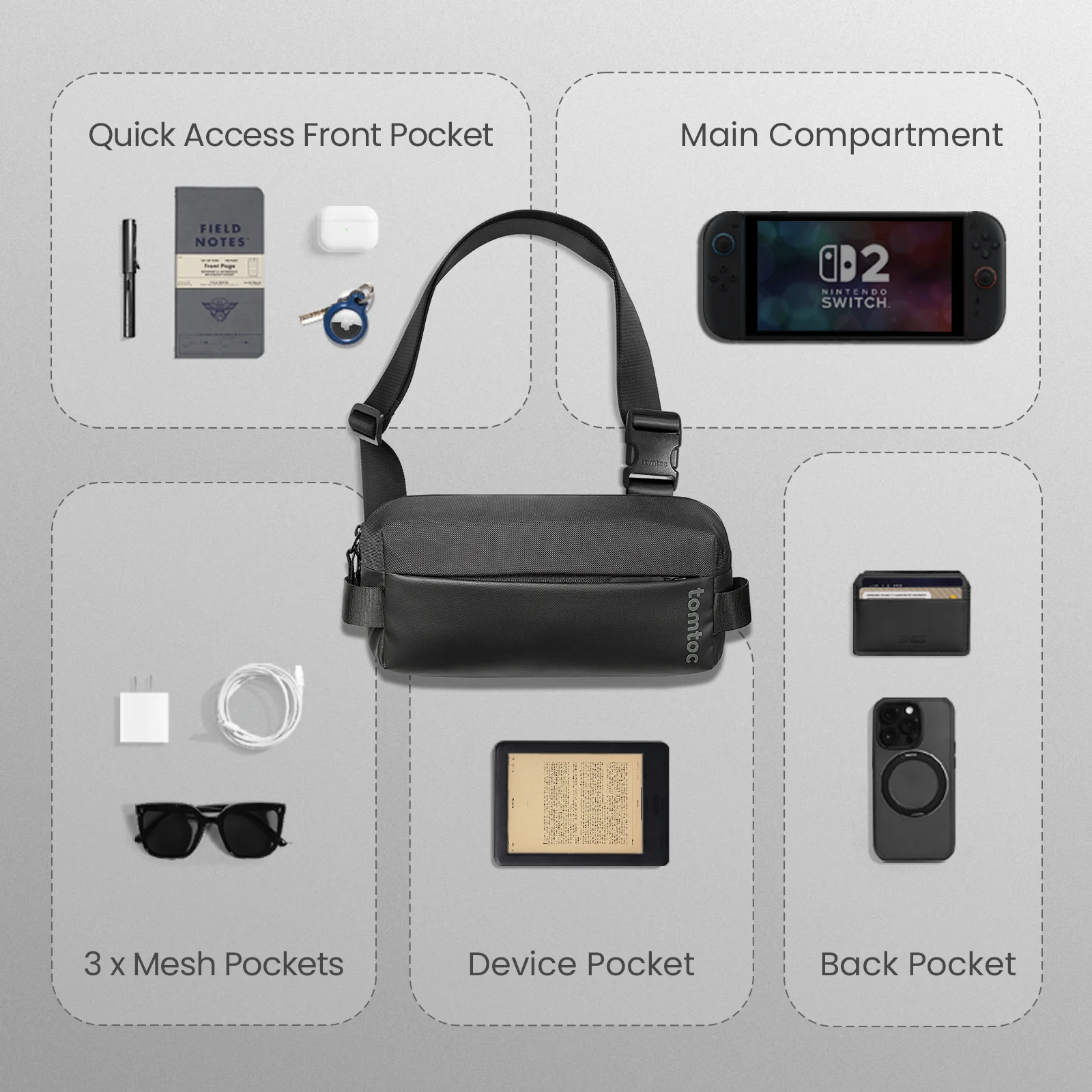 Explorer-T21 Sling Bag S - Image 9
