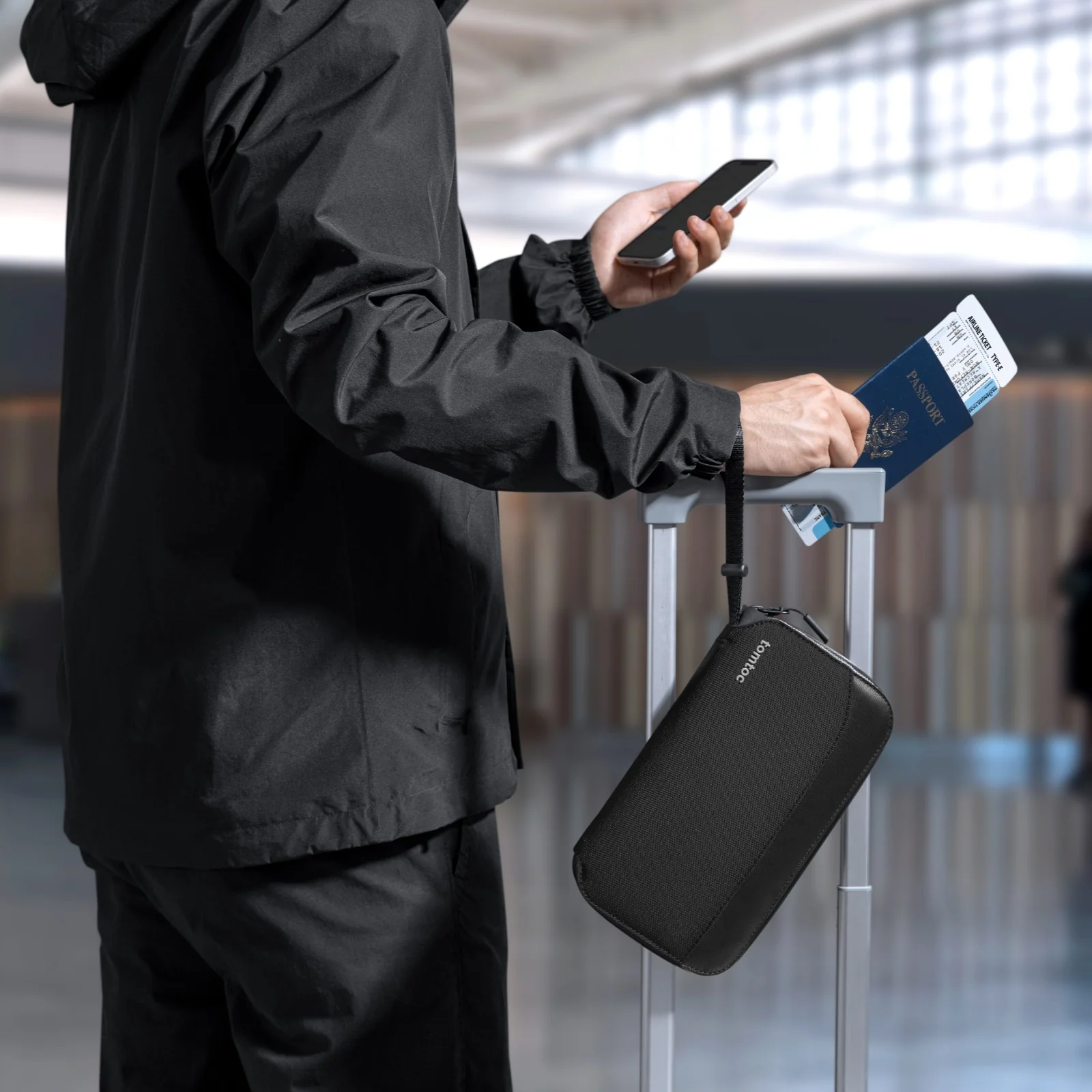 Navigator-T03 Passport Bag - Image 9